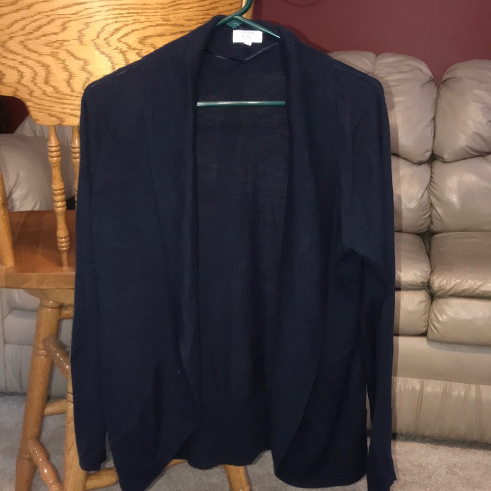 Navy Cardigan